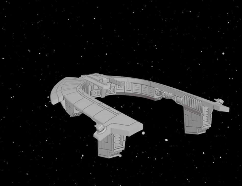 Star Wars Armada Clone Wars CIS Sabaoth Frigate •  3D Print Raw or Painted • Scale Ship Battles