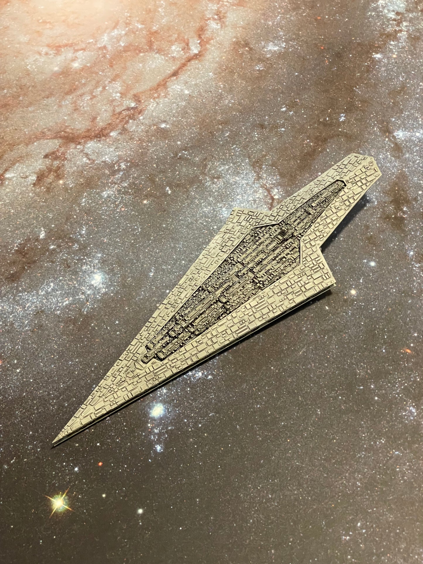 Star Wars Armada Executor SSD 9” Scaled Model Un-painted 12k 3D Resin FanArt