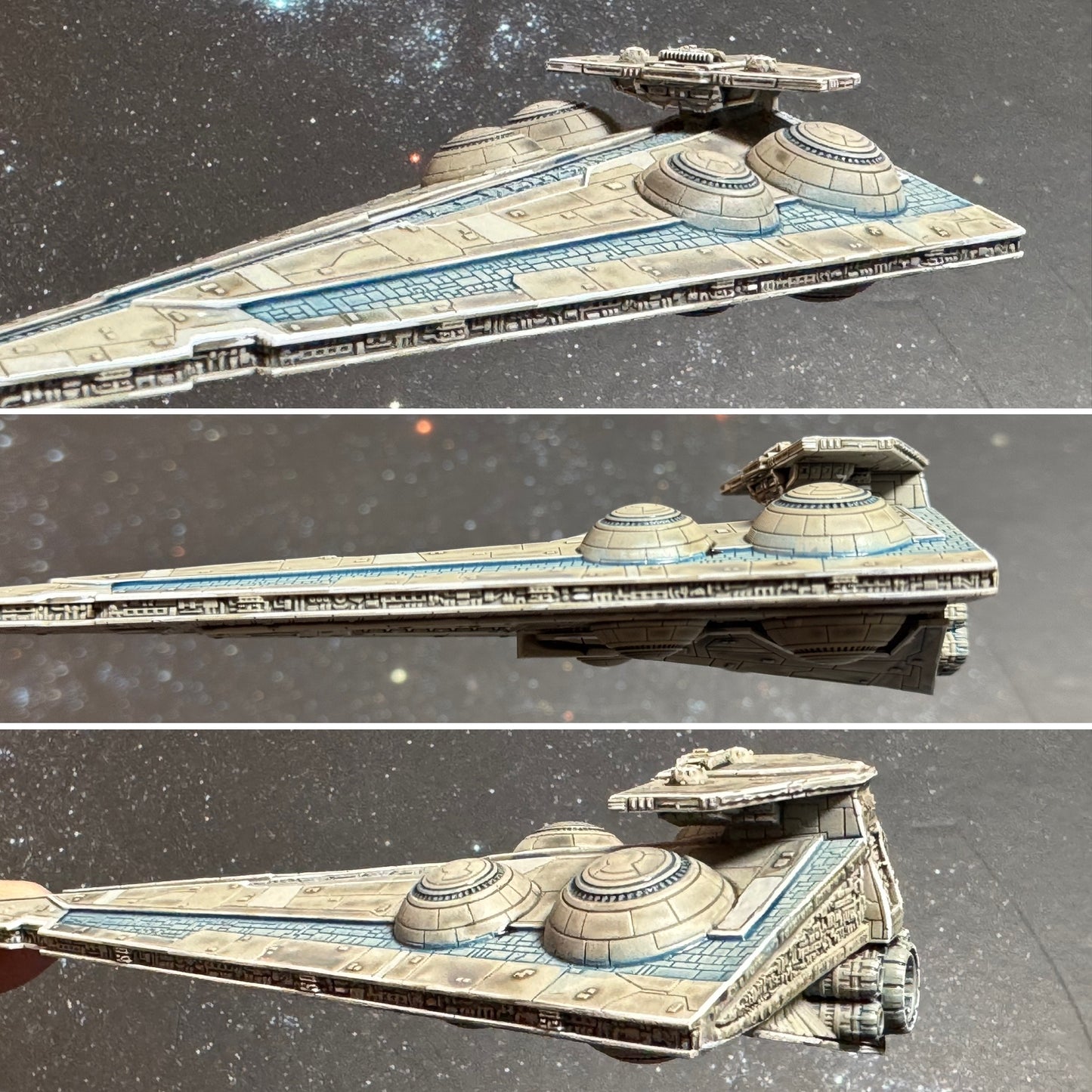 Star Wars Armada Imperial Interdictor or Combat Variant 3D UV Resin Print Ship Battles X-wing