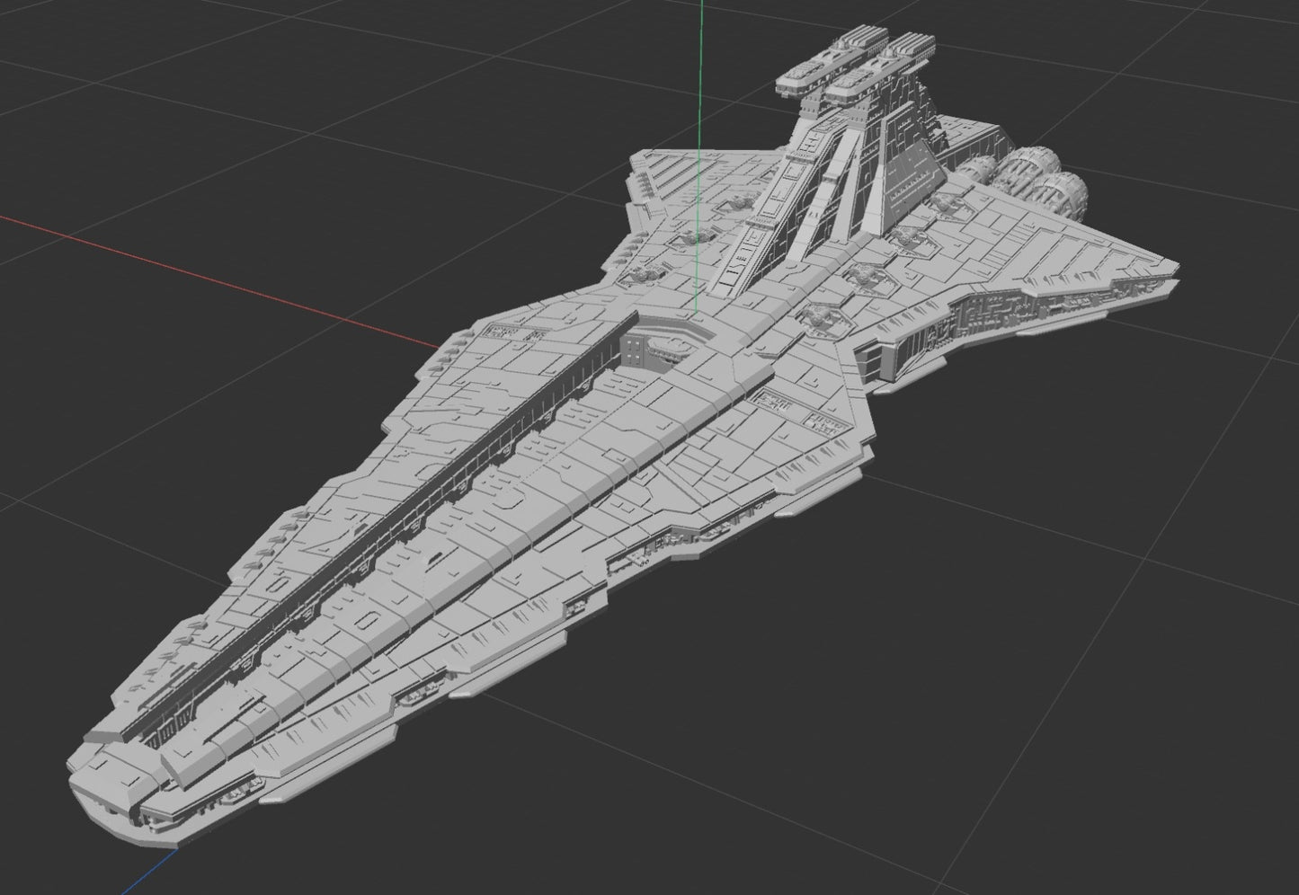 Star Wars Armada VENATOR SPHA-T cannon upgrade, Raw/Unpainted -or- Hand Painted Canon add-on 3D 12k Resin