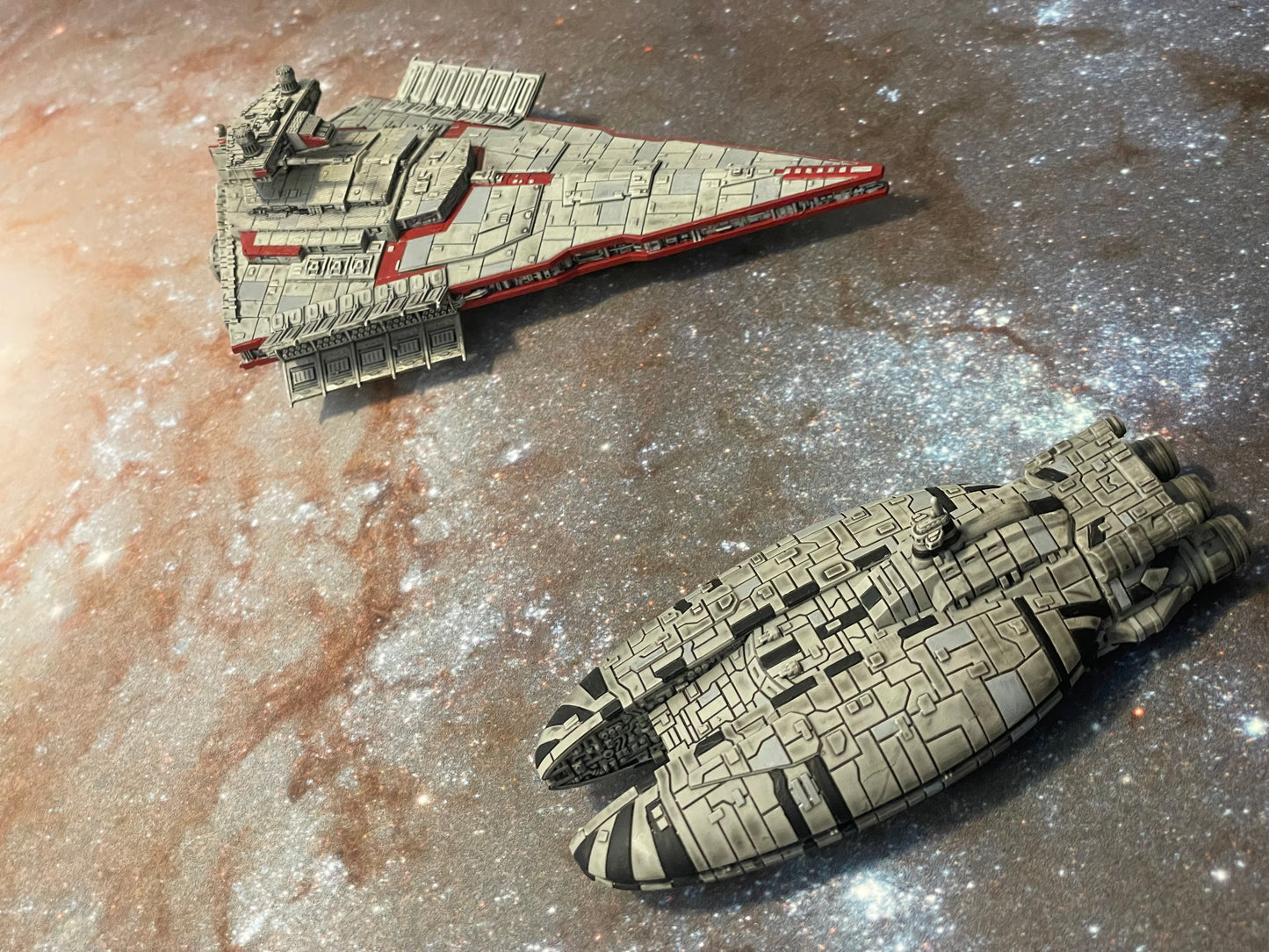 Star Wars Armada CIS Captor Clone Wars PAINTED or UNPAINTED 3D Resin Print