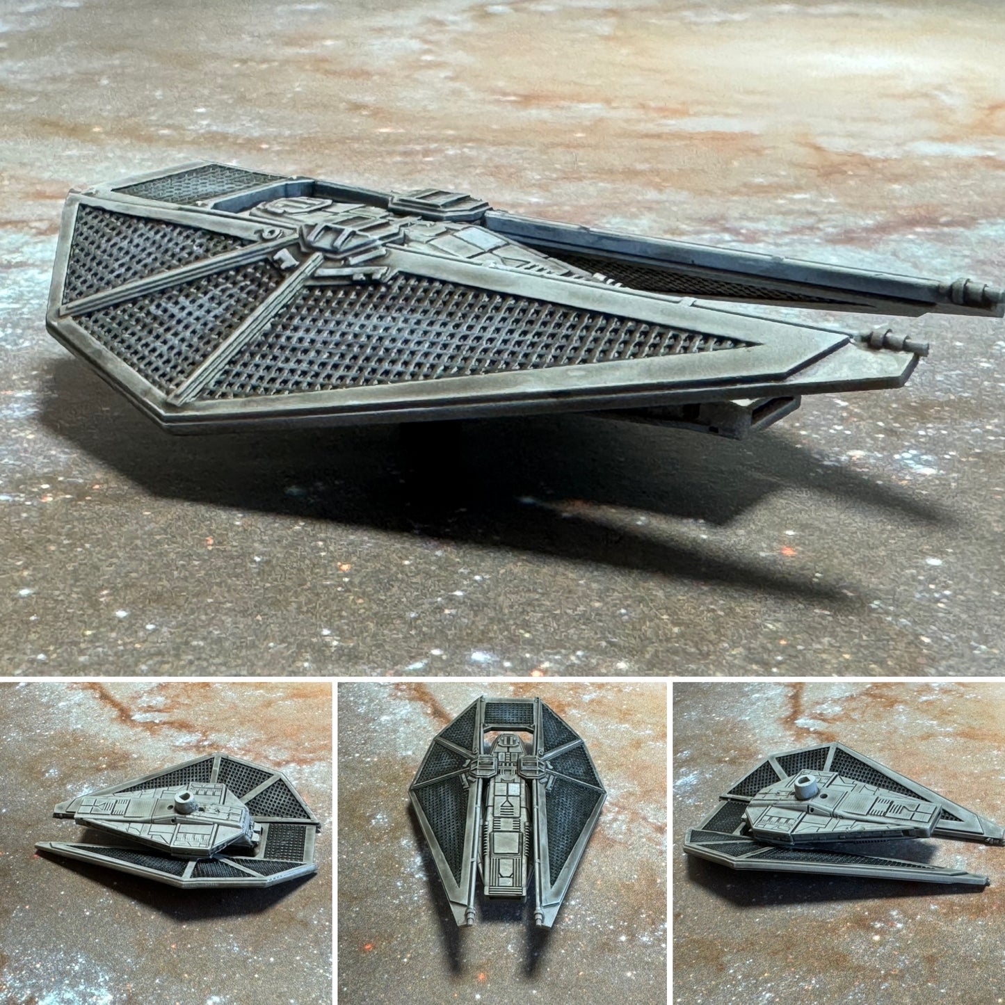 Star Wars X-Wing 1/270 TIE/RP Reaper Troop Transport • Painted or Raw/Unpainted Legends 12k HRres 3D