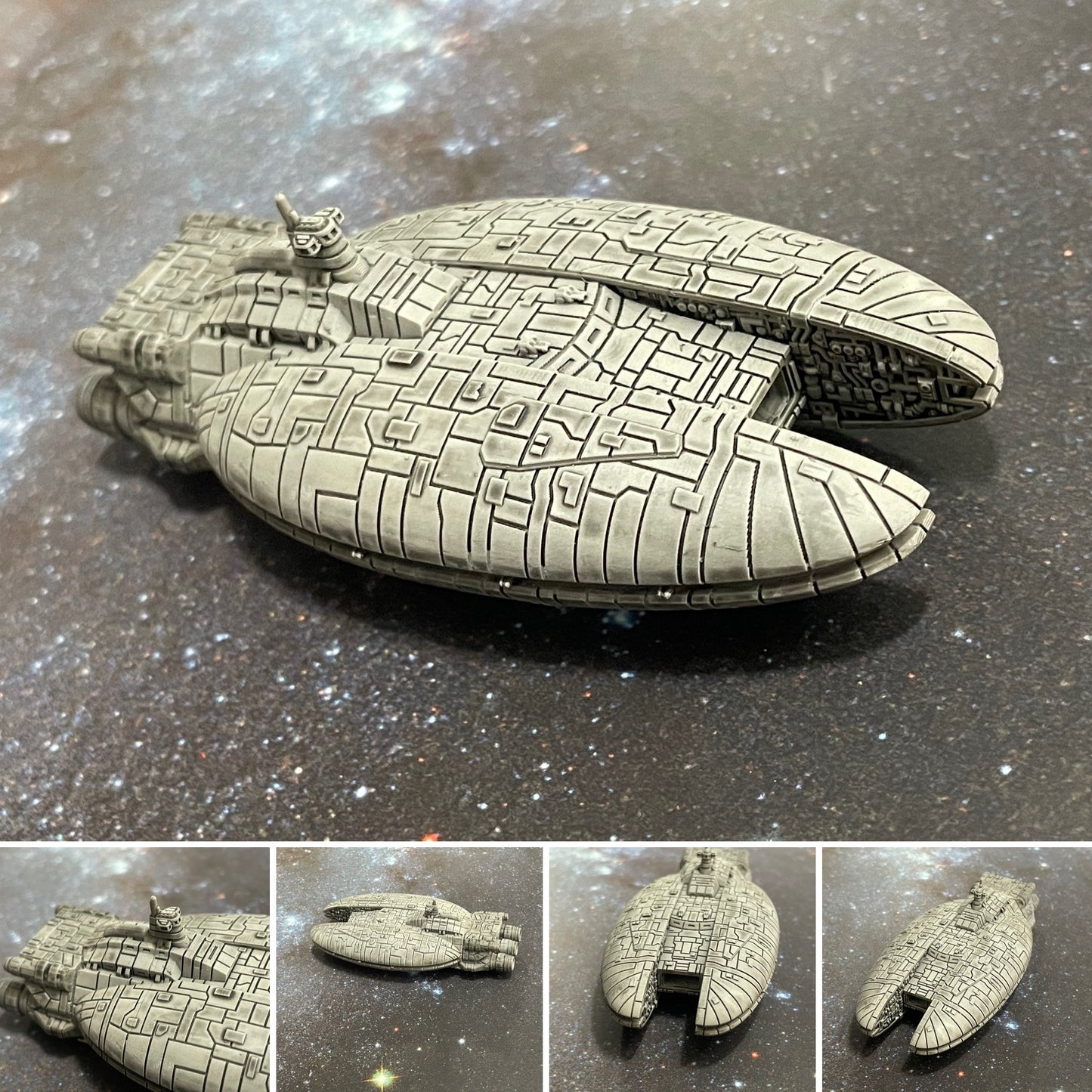 Star Wars Armada CIS Captor Clone Wars PAINTED or UNPAINTED 3D Resin Print