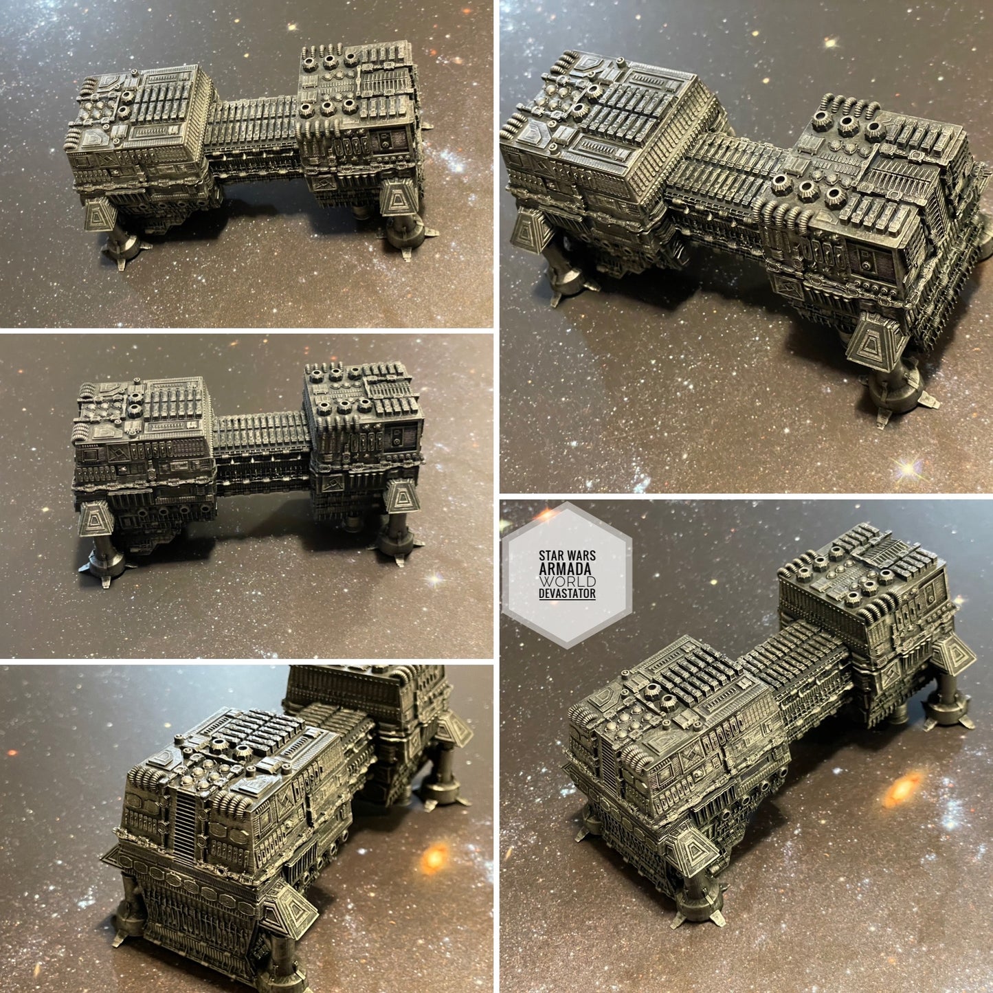 Star Wars Armada World Devastator Dark Empire Legends 12k HRres 3D