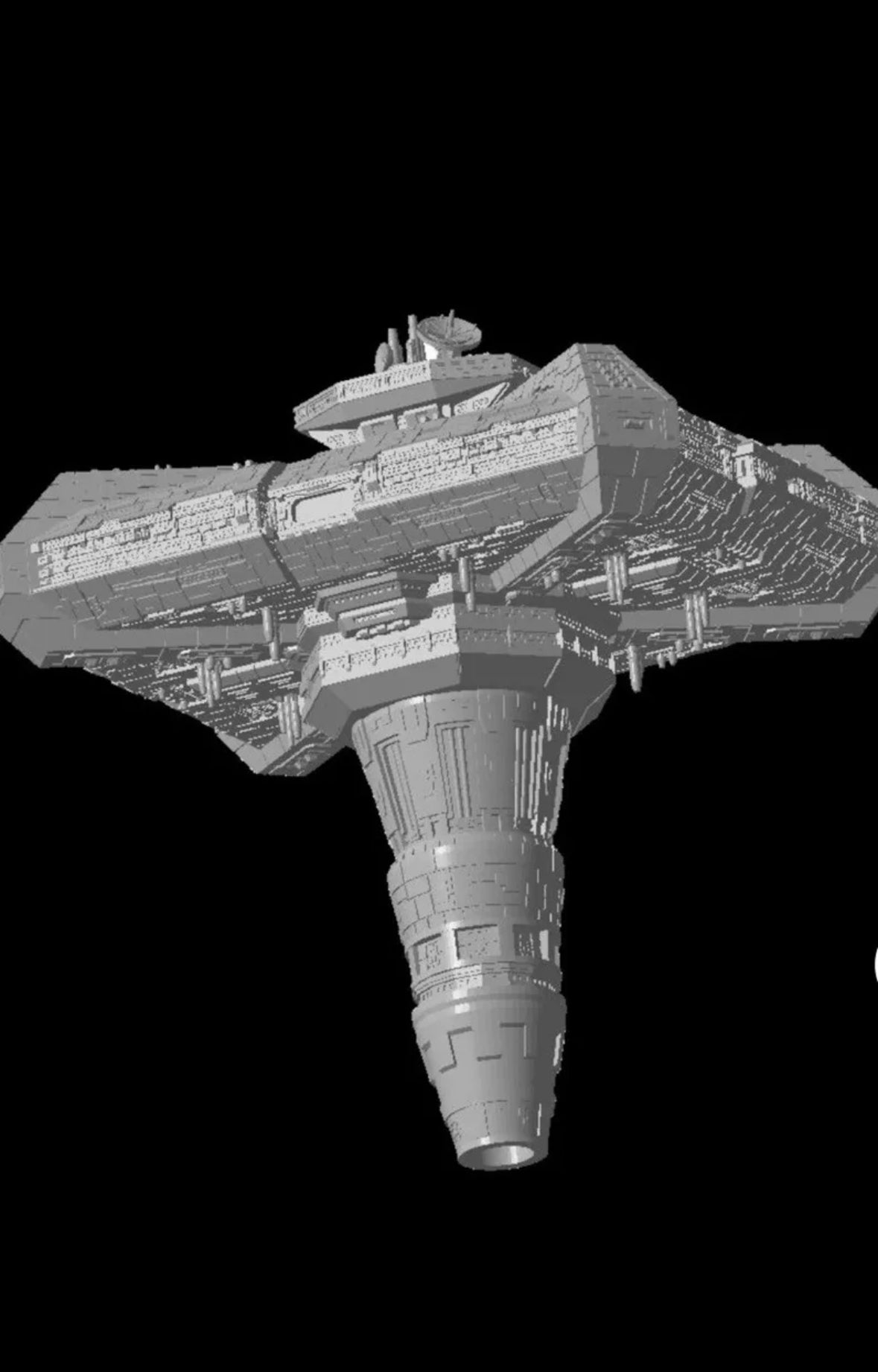 Star Wars Armada Asteroids, Debris Pack, Imperial Armed Station PAINTED or RAW 3D Print