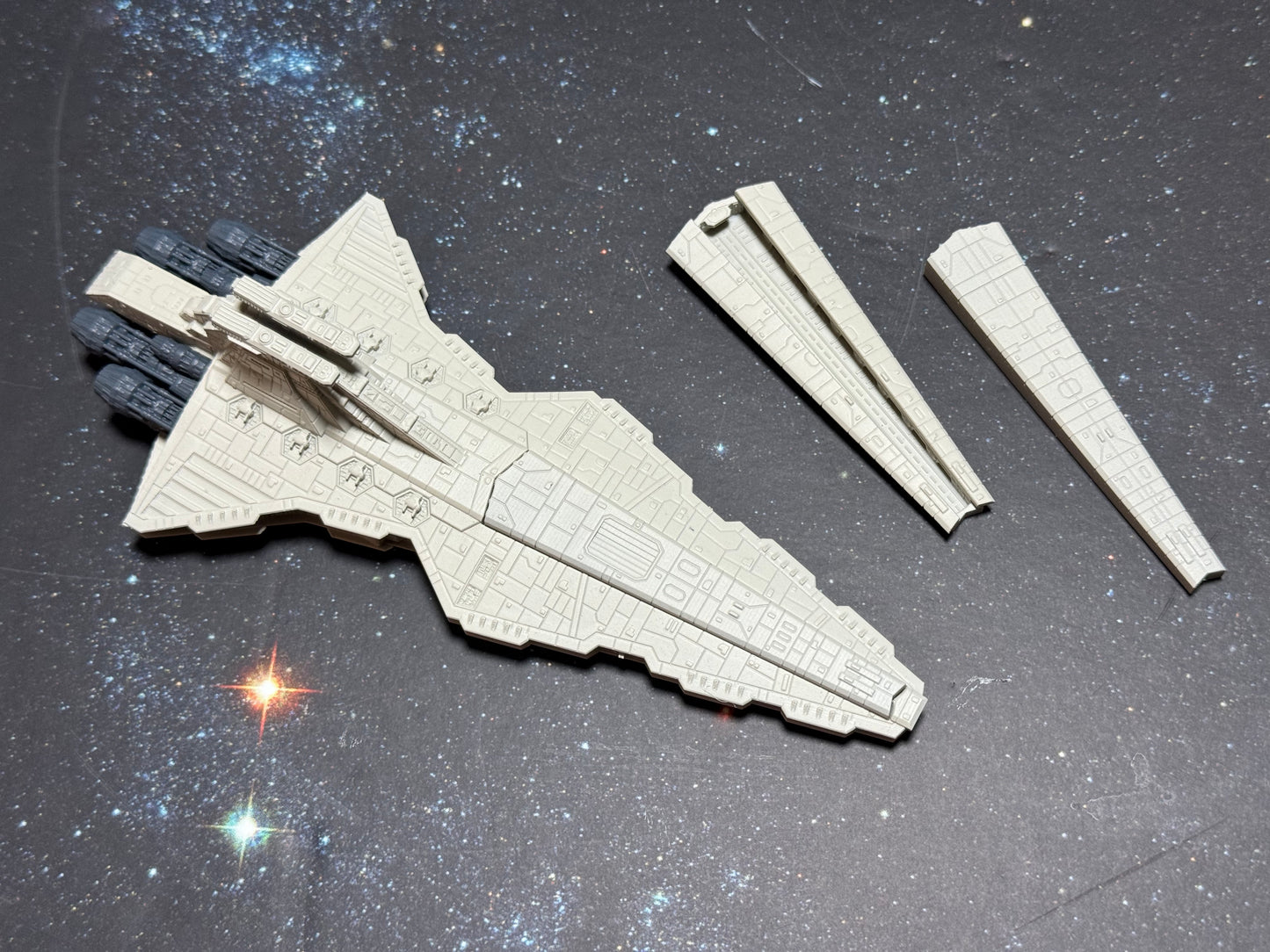 Star Wars Armada VENATOR 7”L Model 3D UV Resin Print Ship Battles X-wing