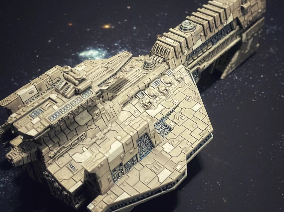 Star Wars Armada Mandalorian Keldabe-class Battleship Raw or PAINTED 3D Resin Print