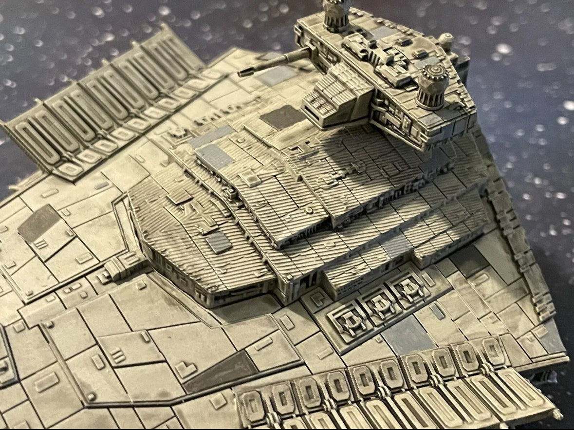 Star Wars Armada PAINTED Victory Imperial Star Destroyer 12k 3D Print Fan Art