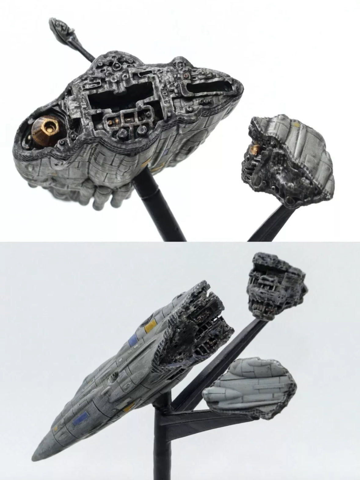 Star Wars Armada Asteroids, Debris Pack, Imperial Armed Station PAINTED or RAW 3D Print