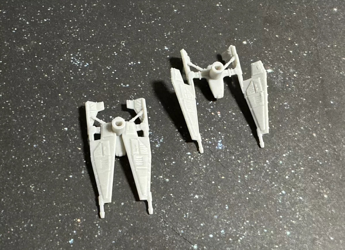 Star Wars X-Wing 1/270 Sith Interceptor Starfighters 12k 3D Raw UnPainted