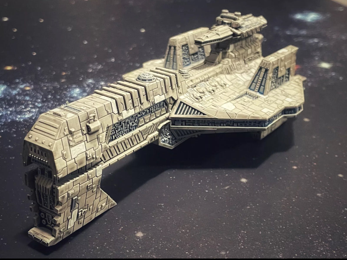 Star Wars Armada Mandalorian Keldabe-class Battleship Raw or PAINTED 3D Resin Print