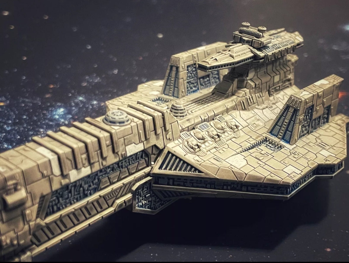 Star Wars Armada Mandalorian Keldabe-class Battleship Raw or PAINTED 3D Resin Print