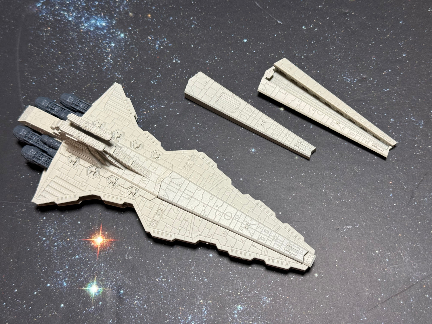 Star Wars Armada VENATOR 7”L Model 3D UV Resin Print Ship Battles X-wing