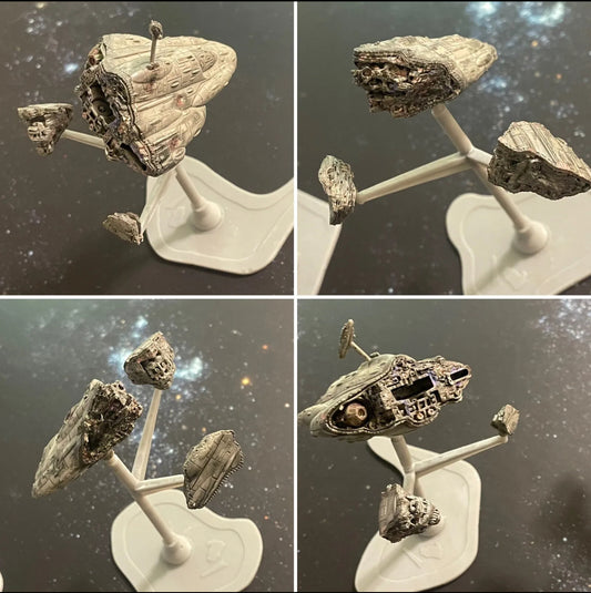 Star Wars Armada Asteroids, Debris Pack, Imperial Armed Station PAINTED or RAW 3D Print