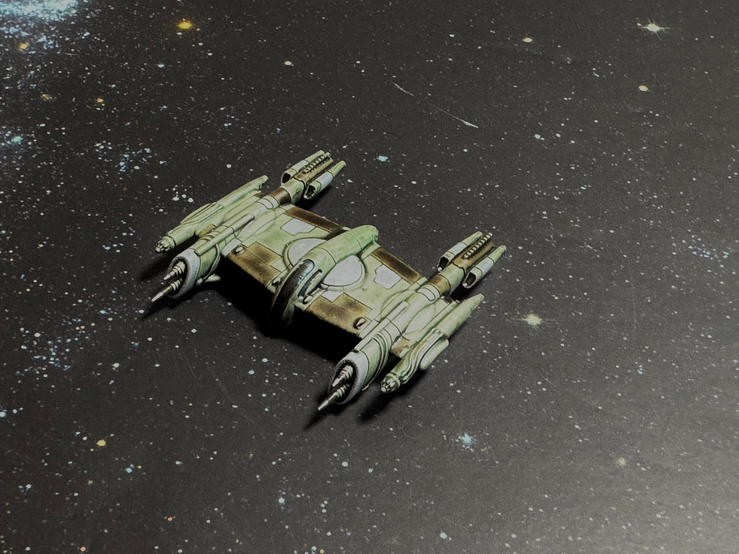 Star Wars X-Wing 1/270 CIS/Scum Rogue-Class Porax-38 Fighter 14k 3D Painted or Raw