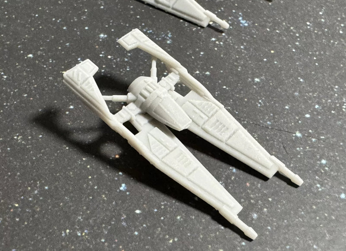 Star Wars X-Wing 1/270 Sith Interceptor Starfighters 12k 3D Raw UnPainted