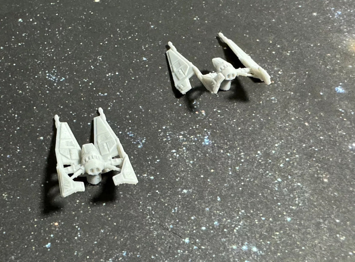 Star Wars X-Wing 1/270 Sith Interceptor Starfighters 12k 3D Raw UnPainted