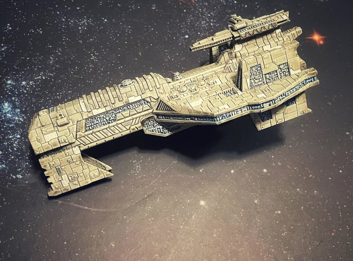 Star Wars Armada Mandalorian Keldabe-class Battleship Raw or PAINTED 3D Resin Print