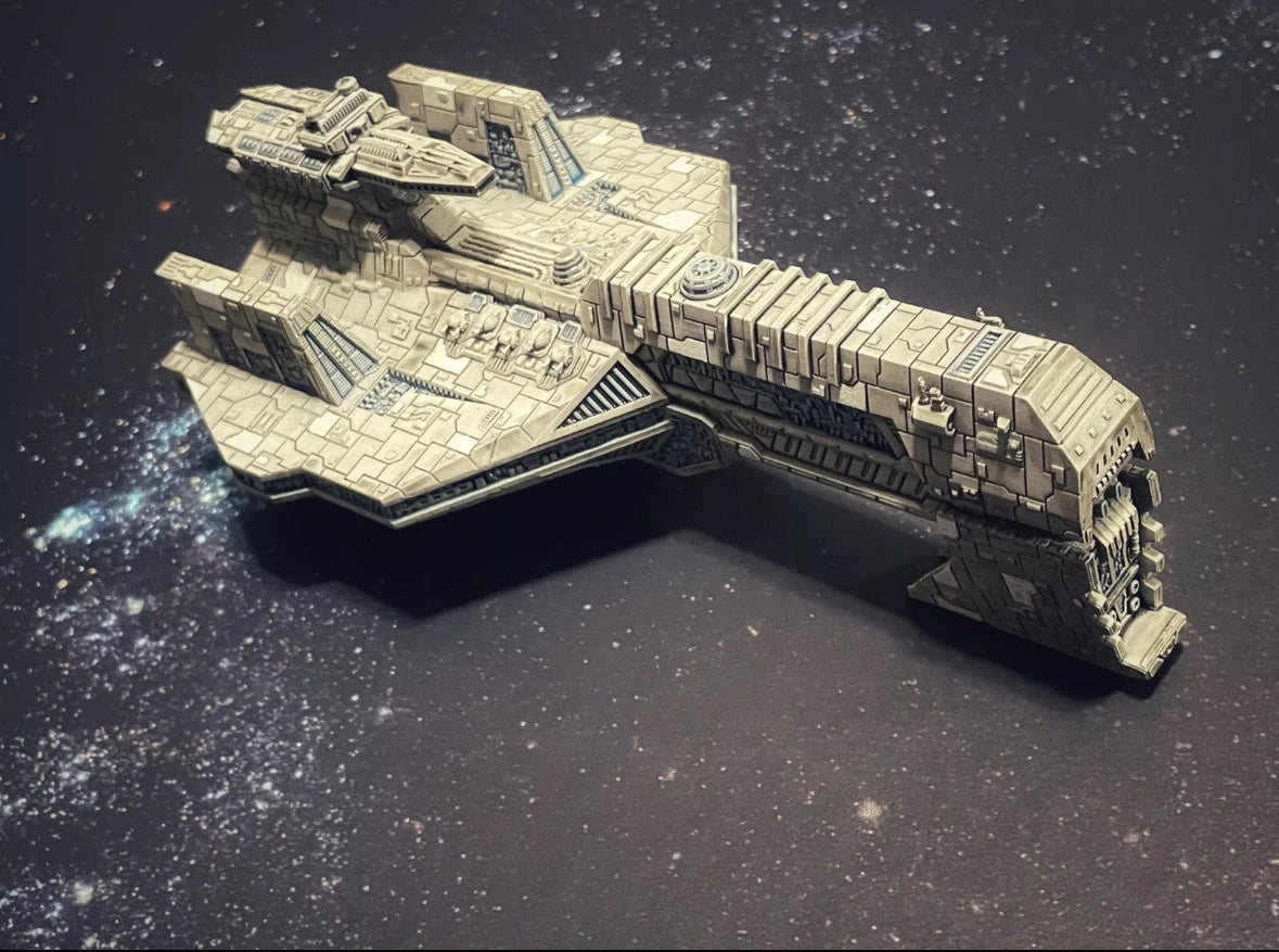 Star Wars Armada Mandalorian Keldabe-class Battleship Raw or PAINTED 3D Resin Print