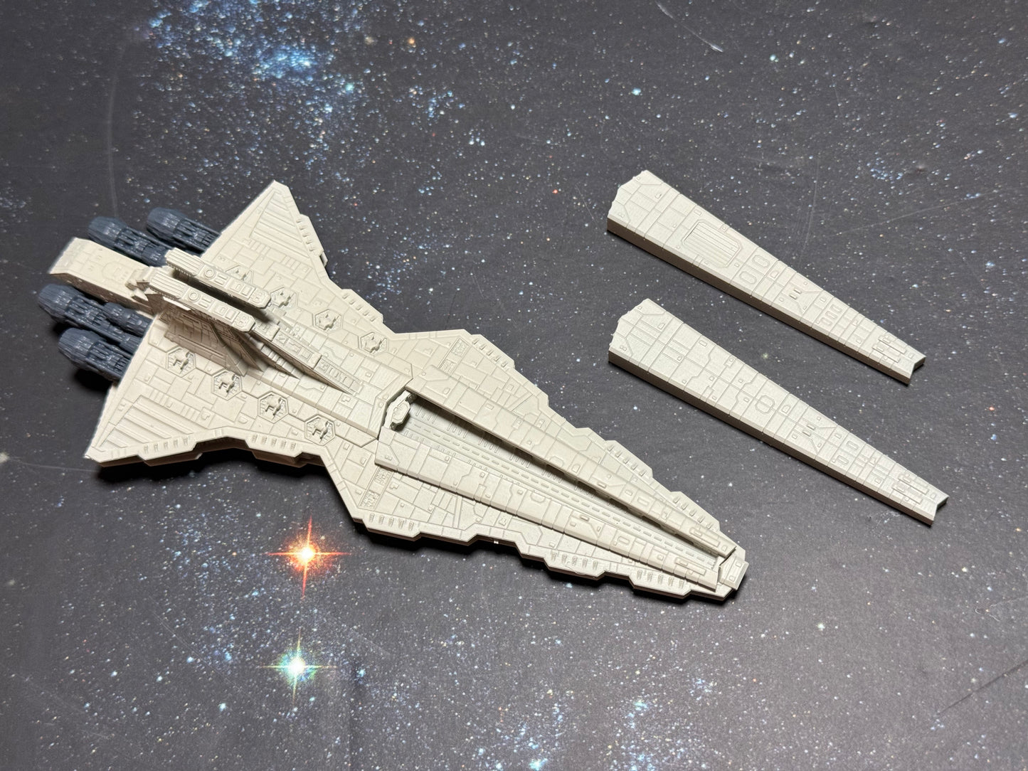 Star Wars Armada VENATOR 7”L Model 3D UV Resin Print Ship Battles X-wing