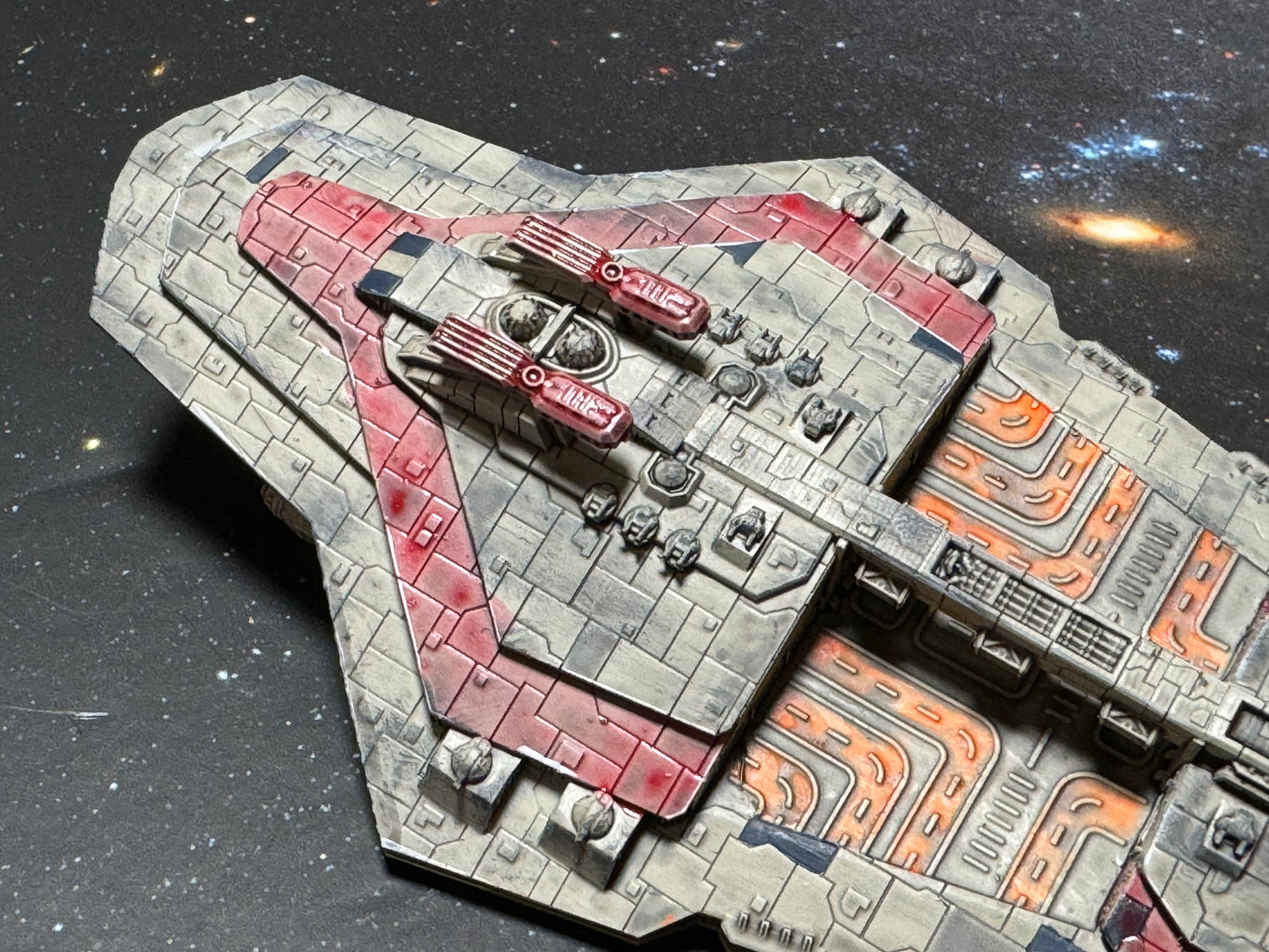 Star Wars Armada Rothana Battlecruiser OR Carrier 3D Print - Scale Ship Battles