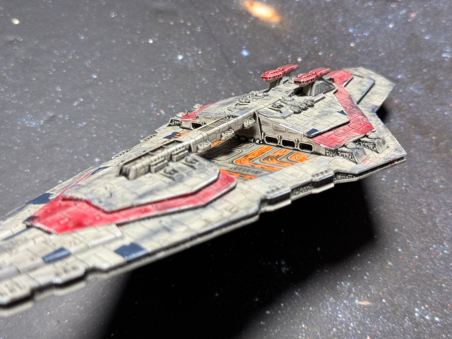 Star Wars Armada Rothana Battlecruiser OR Carrier 3D Print - Scale Ship Battles