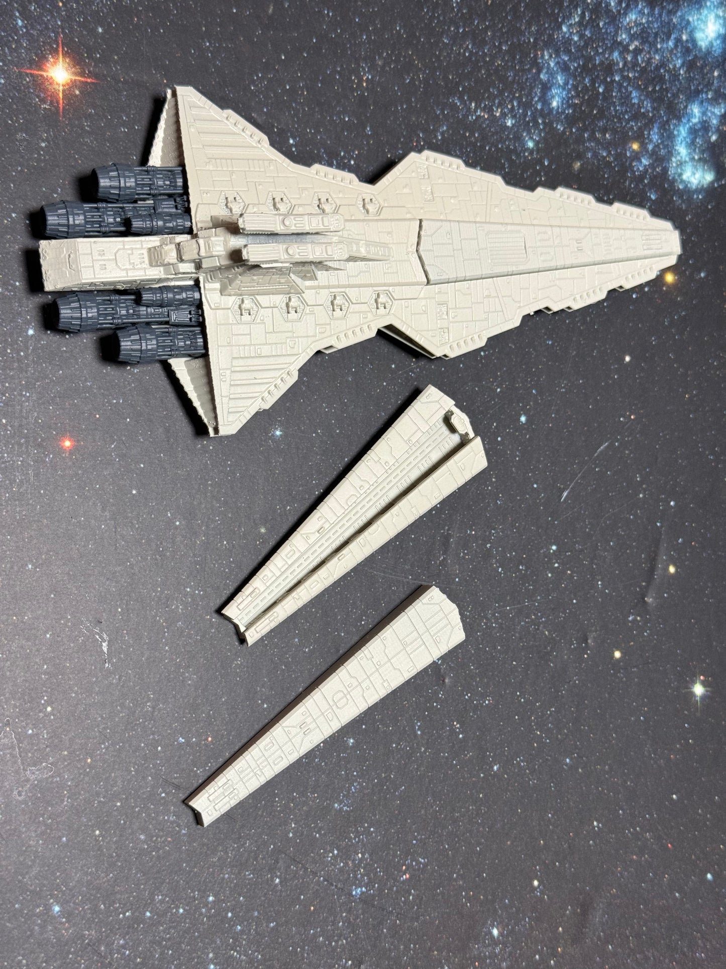 Star Wars Armada VENATOR 7”L Model 3D UV Resin Print Ship Battles X-wing