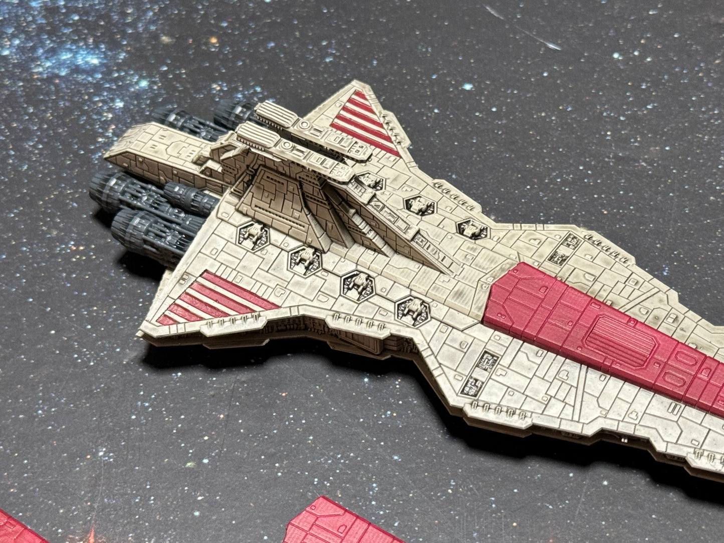 Star Wars Armada VENATOR 7”L Model 3D UV Resin Print Ship Battles X-wing