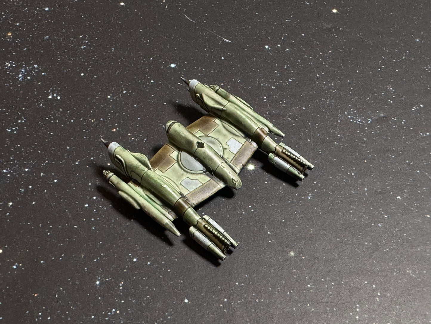 Star Wars X-Wing 1/270 CIS/Scum Rogue-Class Porax-38 Fighter 14k 3D Painted or Raw