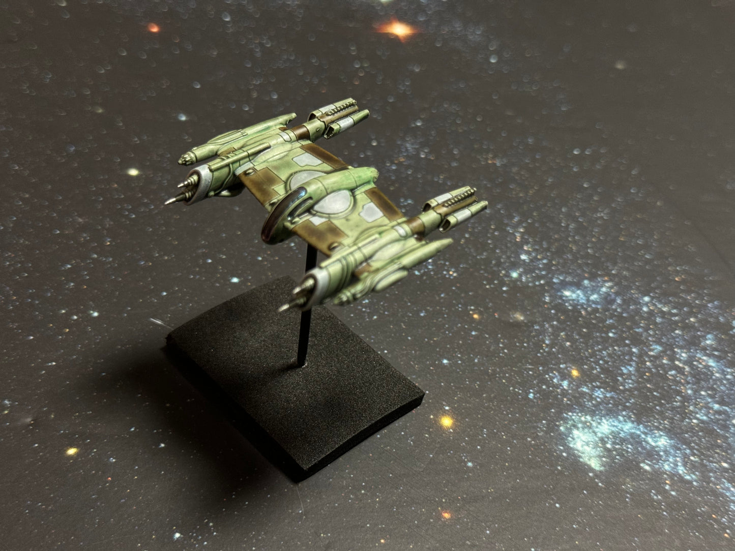 Star Wars X-Wing 1/270 CIS/Scum Rogue-Class Porax-38 Fighter 14k 3D Painted or Raw