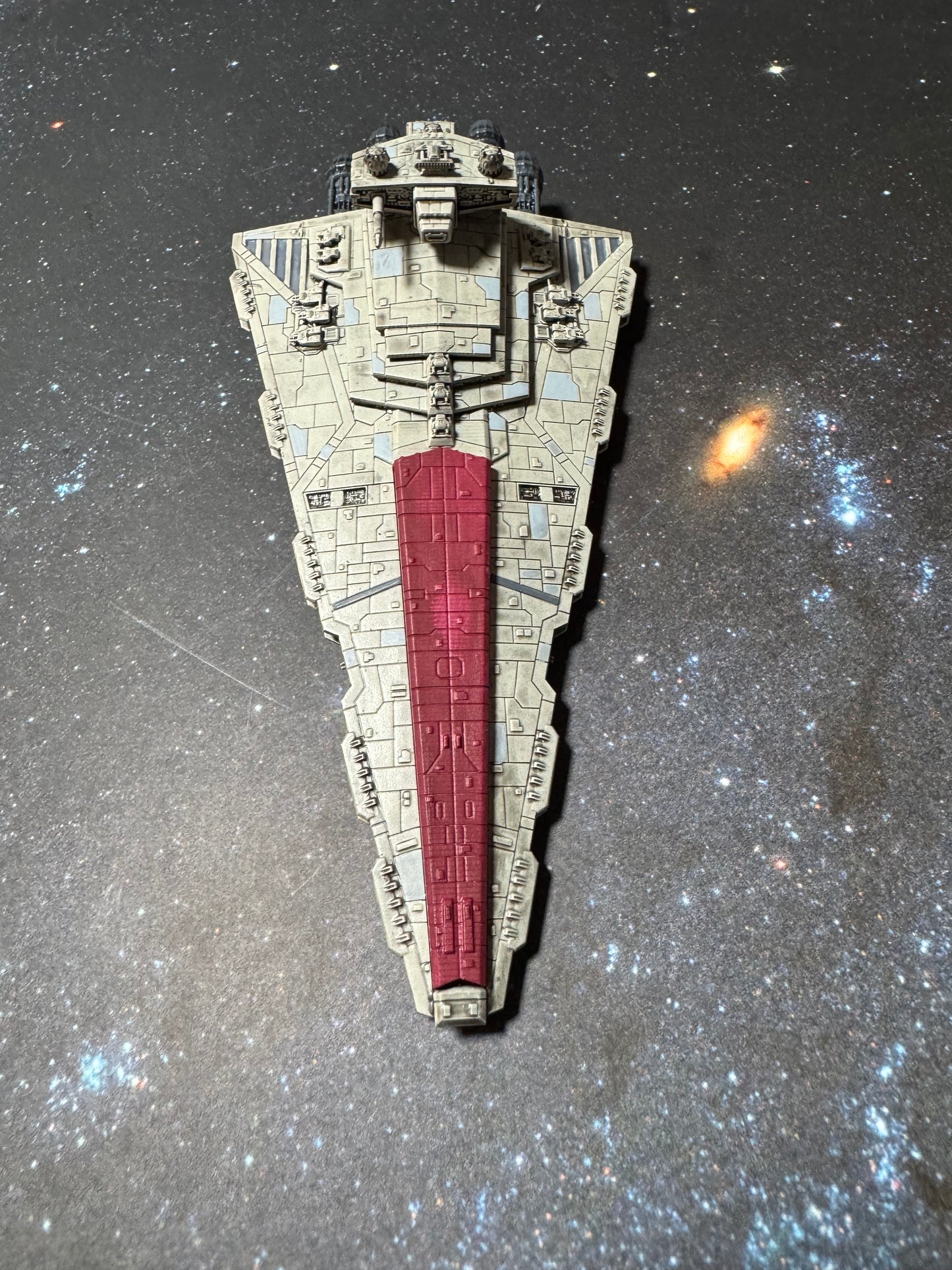 Star Wars Armada IMPERIAL Refit I or II VENATOR 7”L Model 3D UV 14k Hi-Res Resin Print