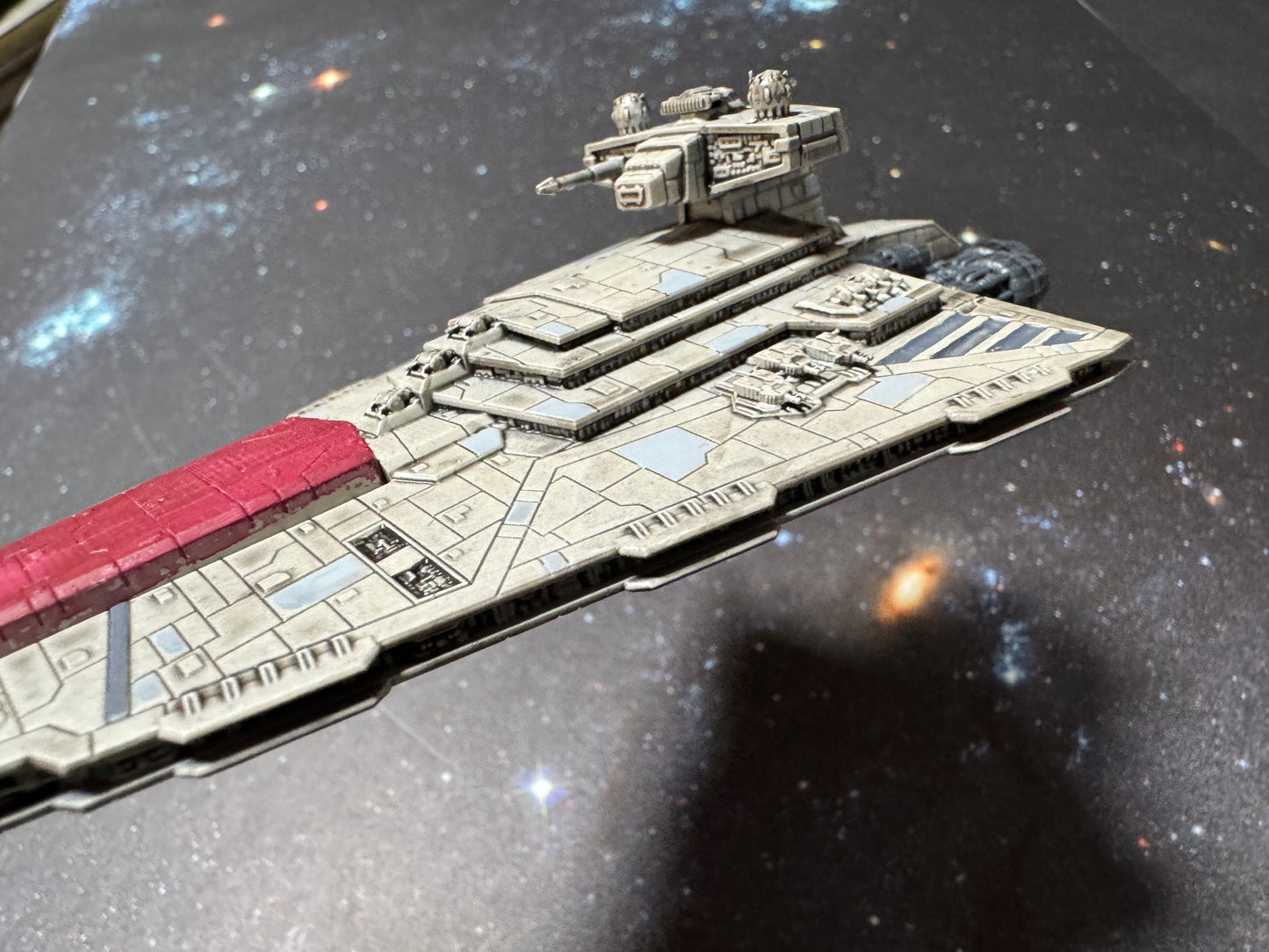 Star Wars Armada IMPERIAL Refit I or II VENATOR 7”L Model 3D UV 14k Hi-Res Resin Print