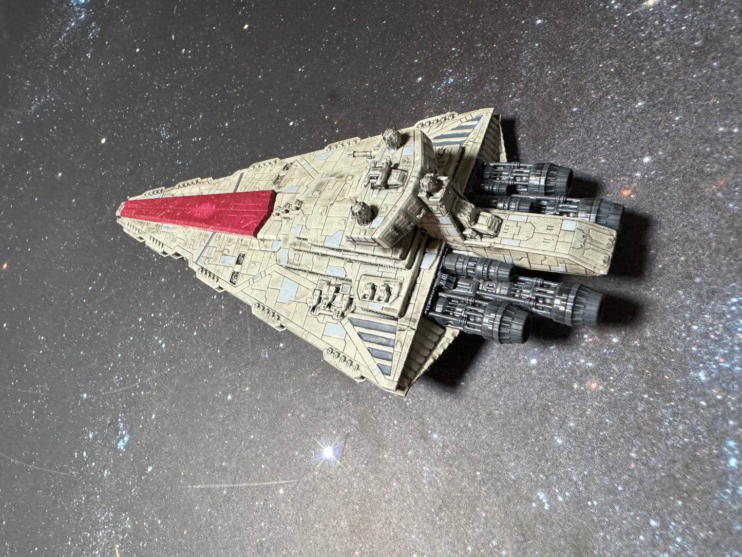 Star Wars Armada IMPERIAL Refit I or II VENATOR 7”L Model 3D UV 14k Hi-Res Resin Print