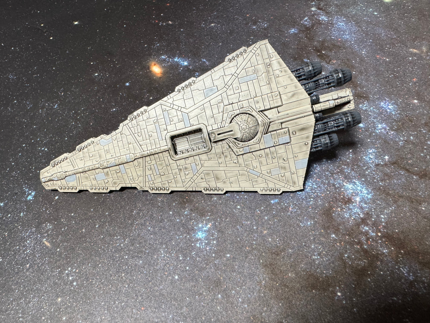 Star Wars Armada IMPERIAL Refit I or II VENATOR 7”L Model 3D UV 14k Hi-Res Resin Print