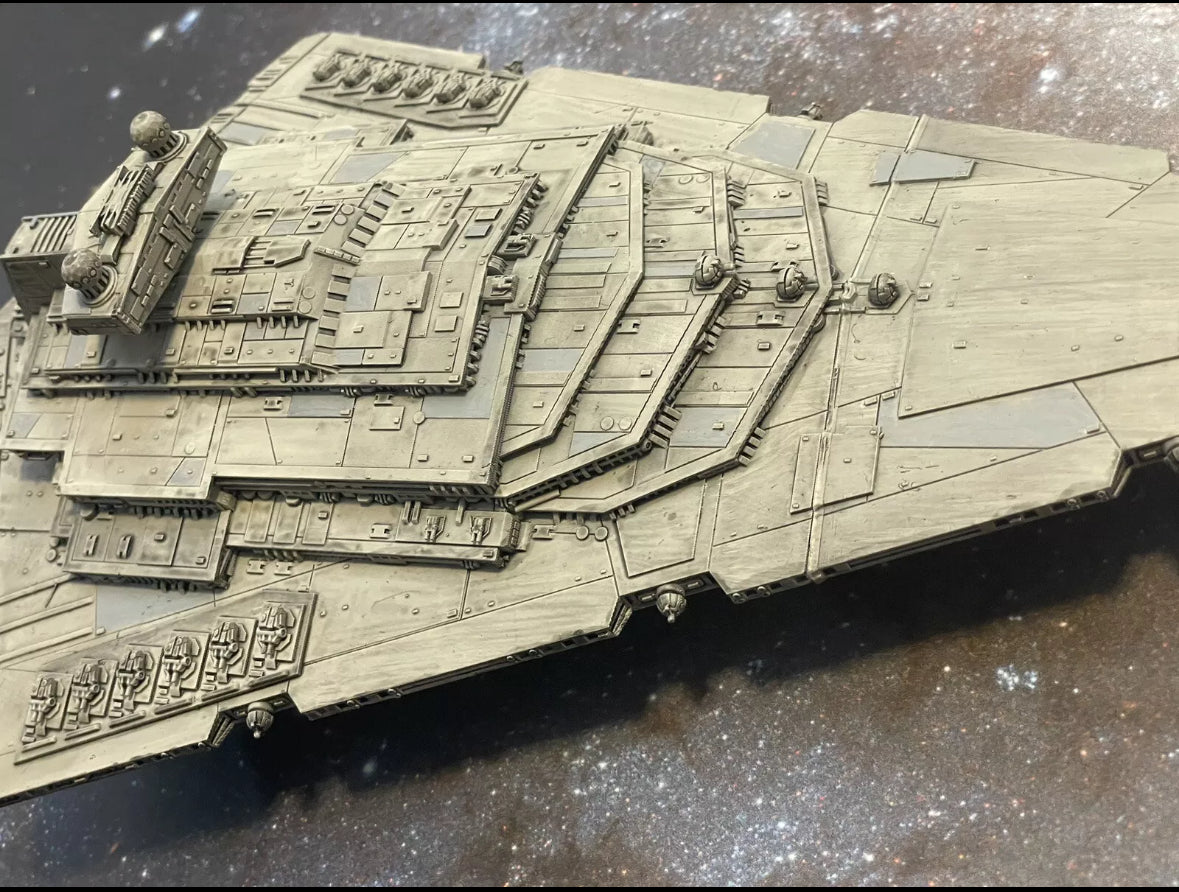 Star Wars Armada 13” RAW UNPAINTED Allegiance Imperial Star Destroyer 12k 3D Print Fan Art